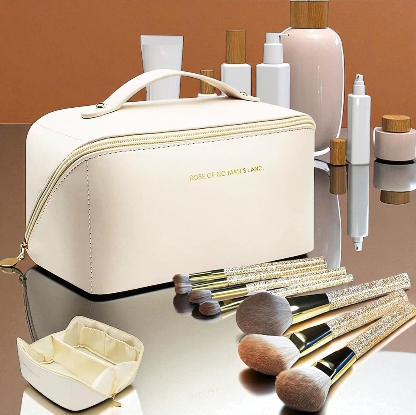Trousse de maquillage - CosmoCarry™ - Blanc - Sylglow - Univers beauté