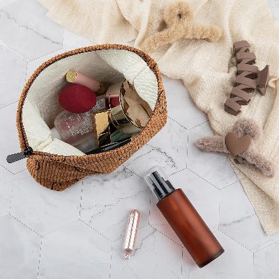 Trousse de Maquillage - MakeupMate™ - Marron - Sylglow - Univers beauté