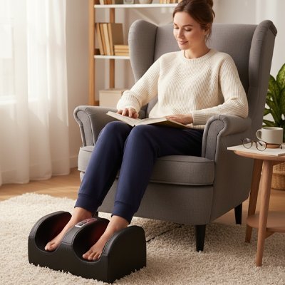 Appareil masseur pieds | Comfort Therapy - Sylglow - L'Univers beauté