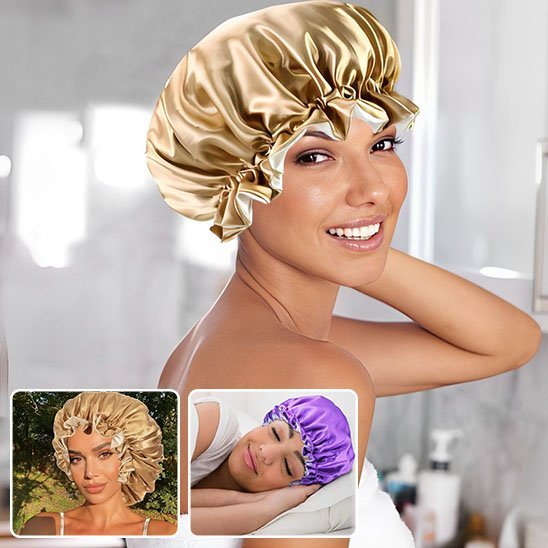 Bonnet en satin | Premium - Sylglow - L'Univers beauté