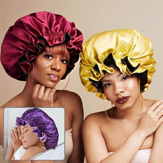 Bonnet en satin | Premium - Sylglow - L'Univers beauté
