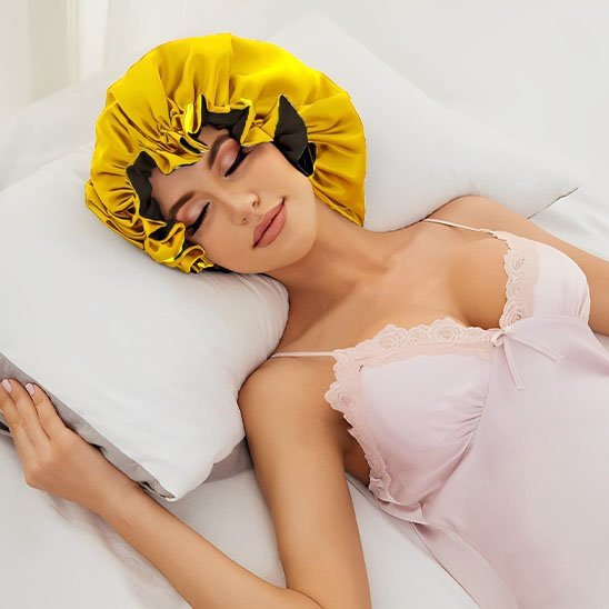 Bonnet en satin | Premium - Sylglow - L'Univers beauté
