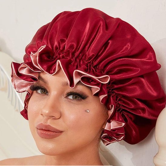 Bonnet en satin | Premium - Sylglow - L'Univers beauté