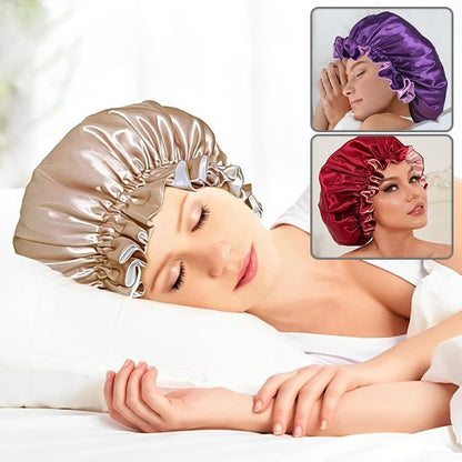 Bonnet en satin | Premium - Sylglow - L'Univers beauté