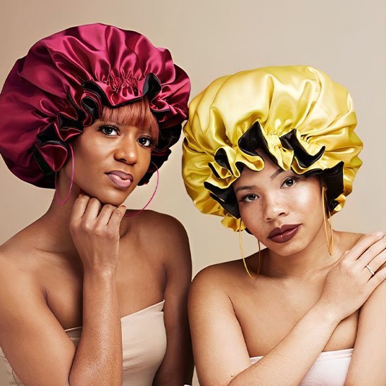 Bonnet en satin | Premium - Sylglow - L'Univers beauté