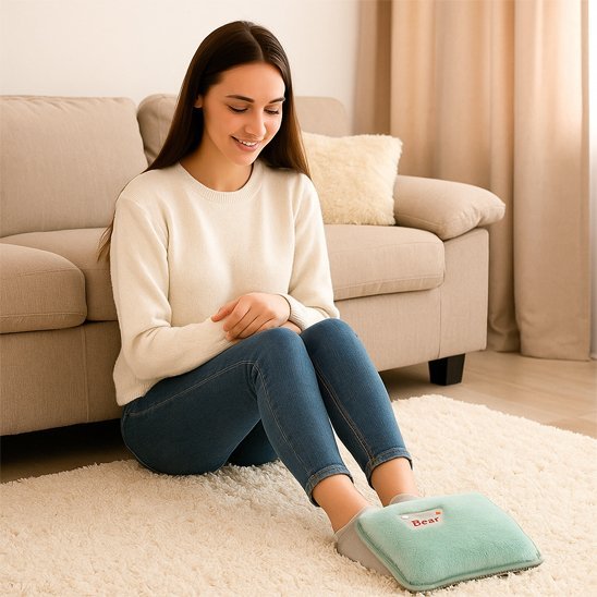 Bouillotte electrique | Rechargeable - Sylglow - L'Univers beauté