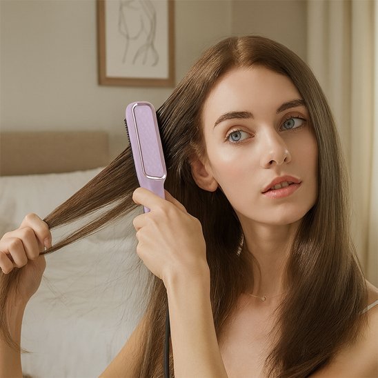 Brosse chauffante | Stylissime - Sylglow - L'Univers beauté