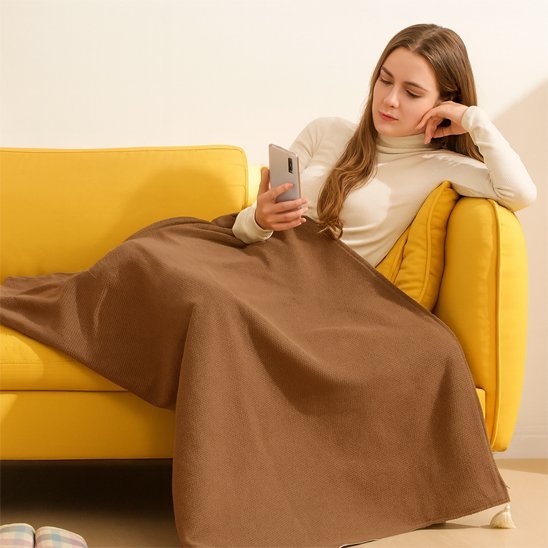 Couverture chauffante | Ultra - Douce - Sylglow - L'Univers beauté