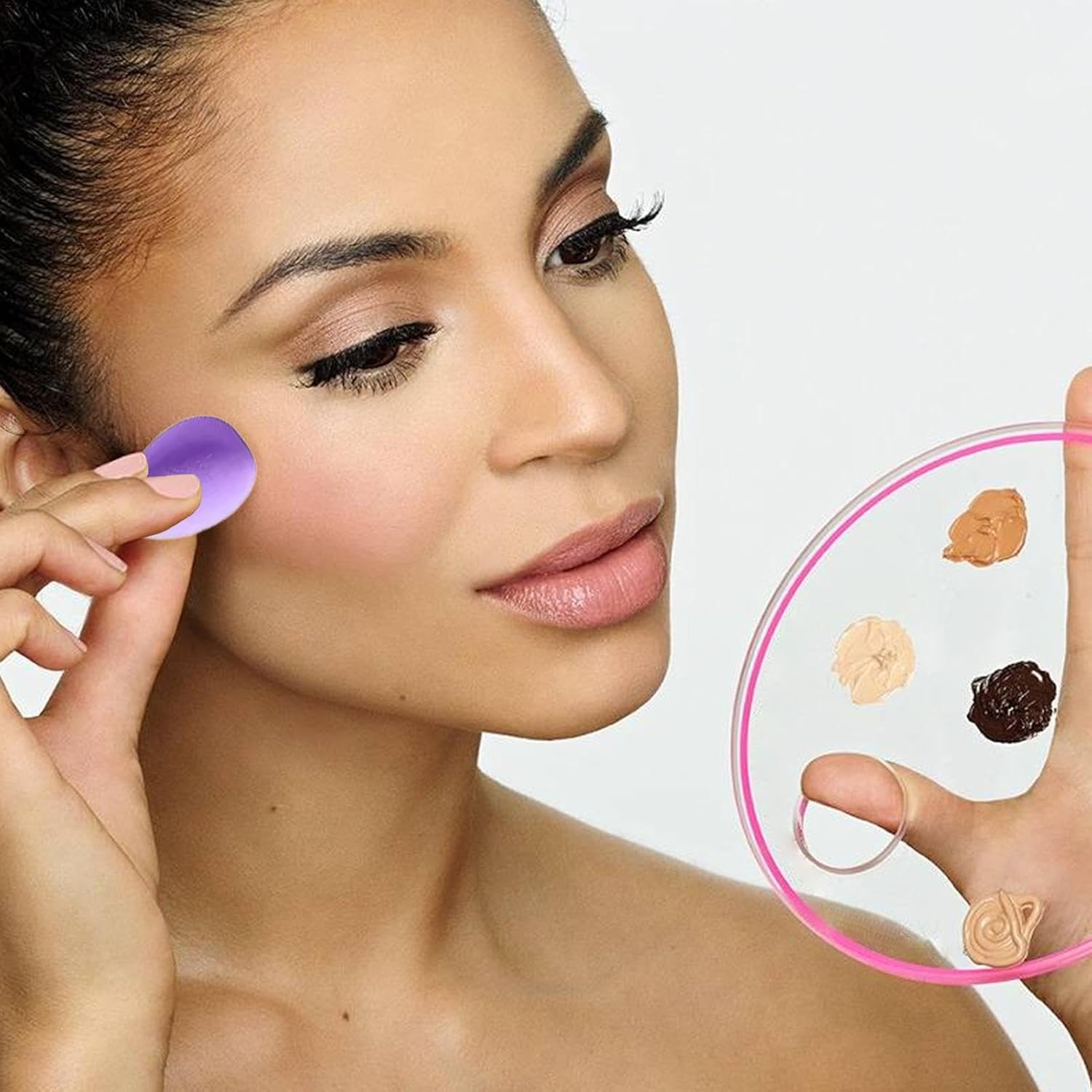 Éponge maquillage - CosmoBlend™ - Violet - Sylglow - Univers beauté