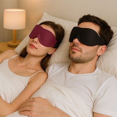 Masque de sommeil | Ultra - Confort - Sylglow - L'Univers beauté