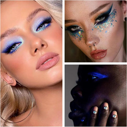 Palette Yeux - ShadeSpectrum15™ - Tons Bleus - Sylglow - Univers beauté