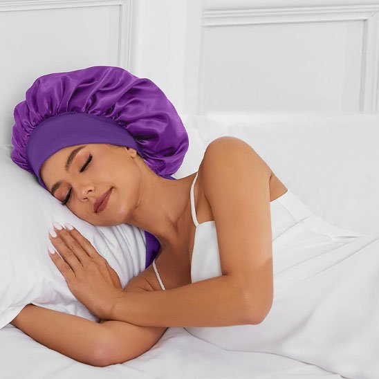 Bonnet en satin | DreamSoft