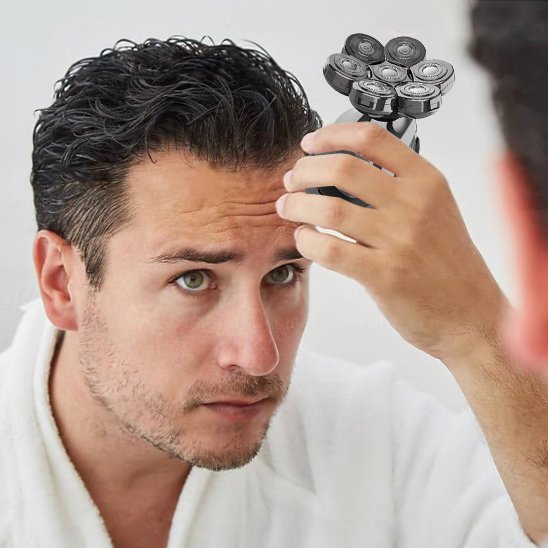 Rasoir électrique homme | Ultra - précis imperméable - Sylglow - L'Univers beauté